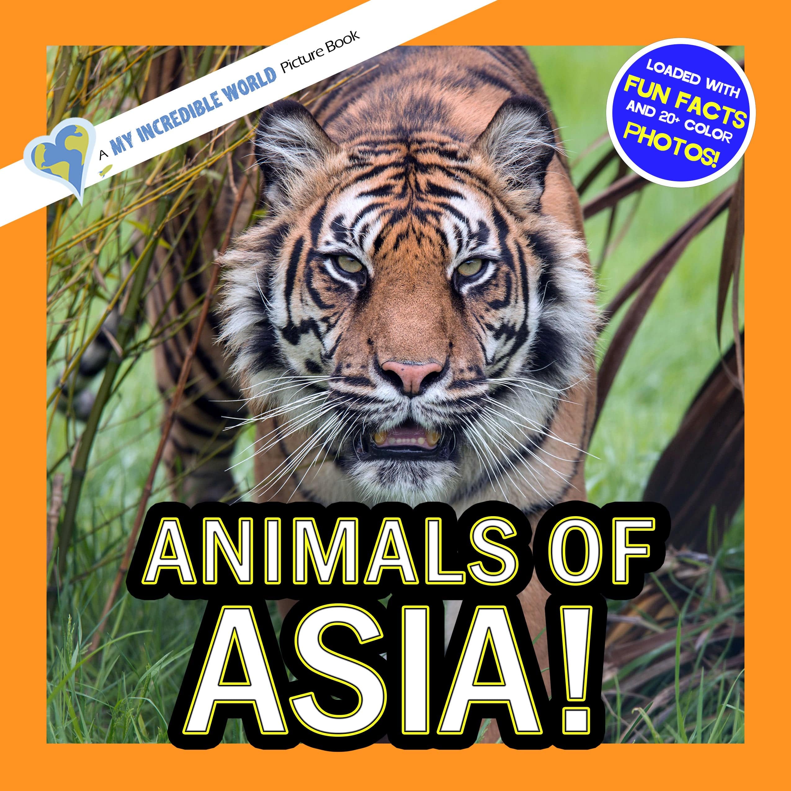 Animals of Asia! A My Incredible World Picture Book for Children